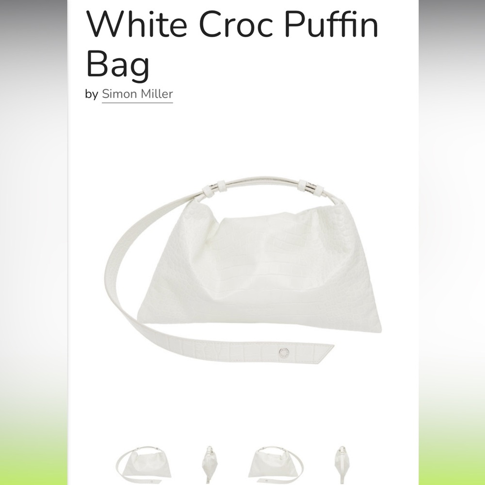Simon Miller Puffin Bag